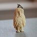 Reserved Listing // MaryAnne - Victorian Carved Ivory Owl Pendant