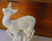 Red Wing Pottery Deer or Doe Flower Frog