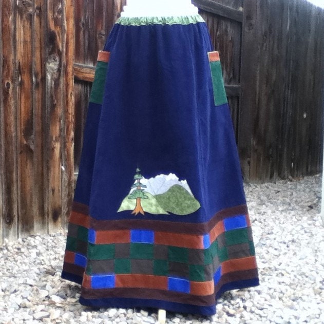 CUSTOM ORDER Humboldt patchwork skirt
