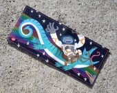 Billfold Vinyl Art Wallet - Space Race by Mike Laughead