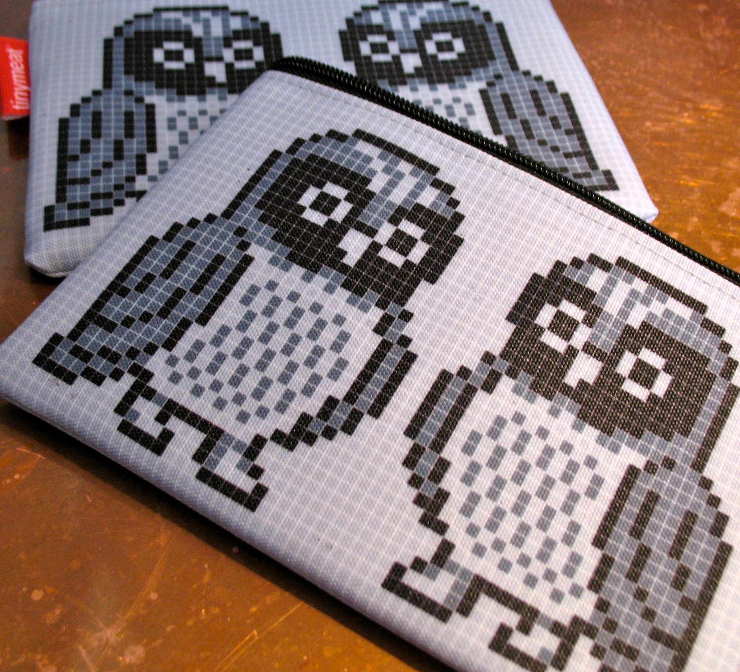 Plucky Pair Owls Zipper Pouch / Case / Bag
