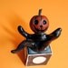 Jack O Lantern One of a Kind Figure - Pumpkin Man Figurine - Halloween