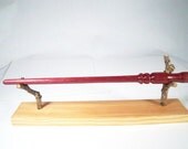 Handcrafted Magic Wand made from Purpleheart Wood