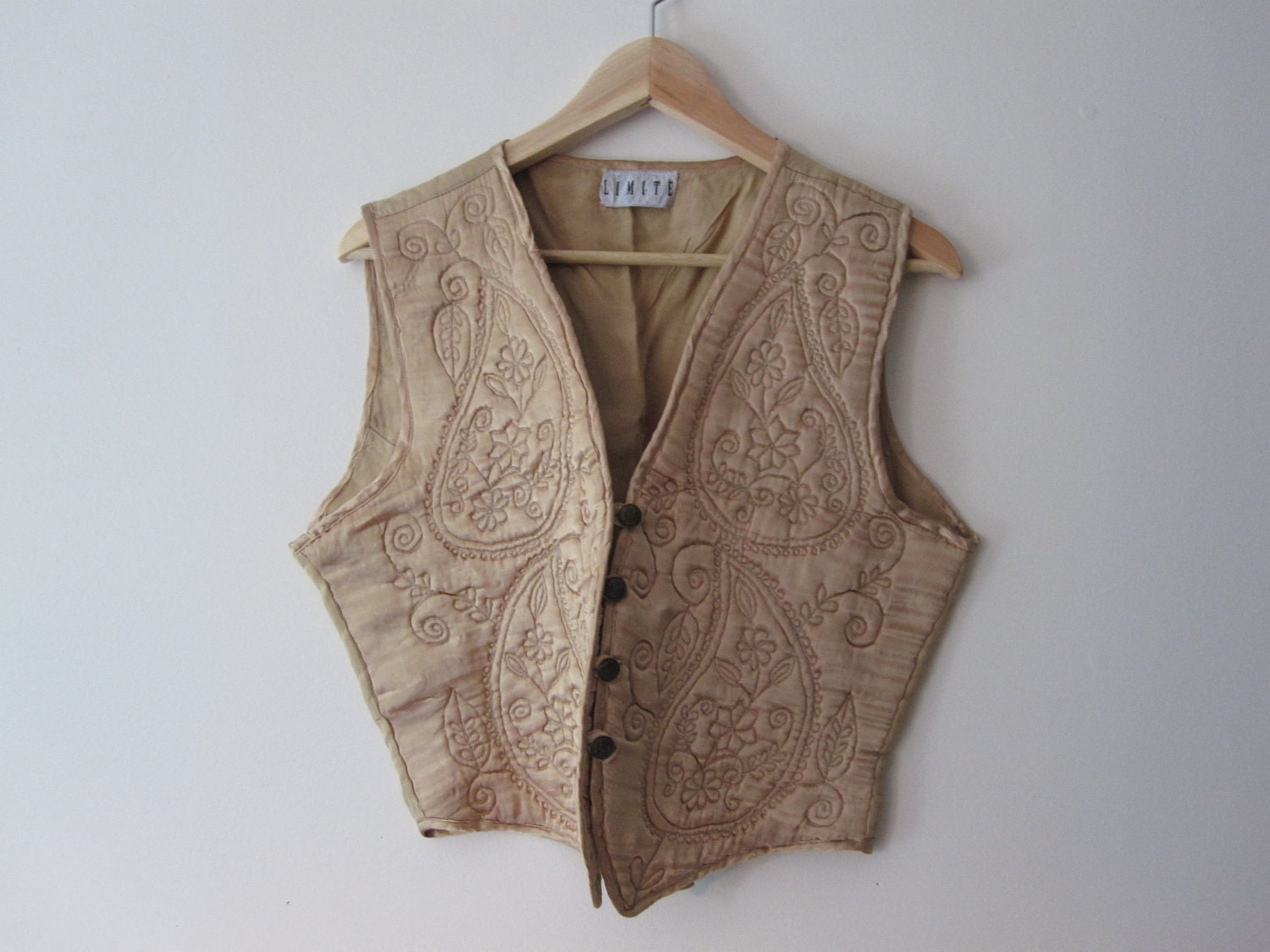 buttoned vest