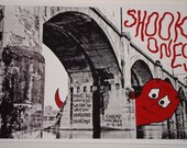 Shook Ones screenprinted gigposter