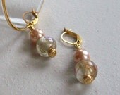 Champagne On Ice Earrings