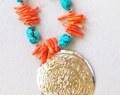 Coral Concerto Necklace - Movement Number One