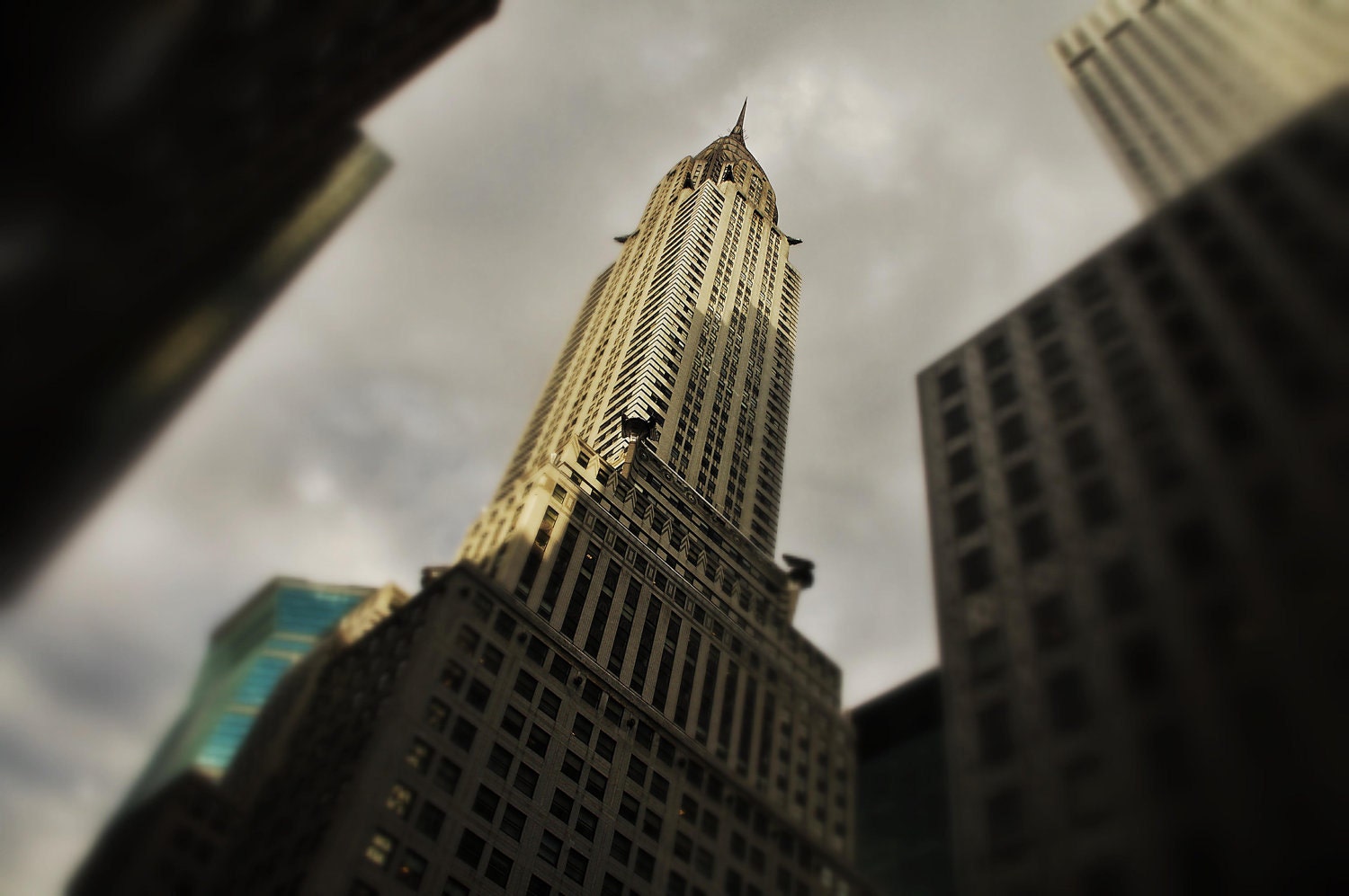 New York City Photography - The Mighty Chrysler Building  - 11x17 Print on Professional Supra Endura Paper