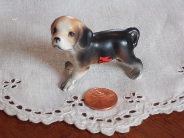 Miniature Beagle Dog Figurine