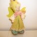 Vintage Littlest Angel, Guardian Angel, Primitive, Angel Dear, Christmas,Toy,Fairy, Cloth, Baby Wings Folk Art Doll