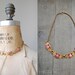 vintage art deco necklace / vintage necklace / vintage 1920s necklace