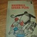 Vintage Book Baseball Spark Plug
