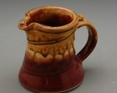 Creamer - Cranberry Red and Golden Brown