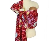 Baby Carrier Ring Sling Baby Sling - Fantasy Garden - Instructional DVD Included - Fast Shipping