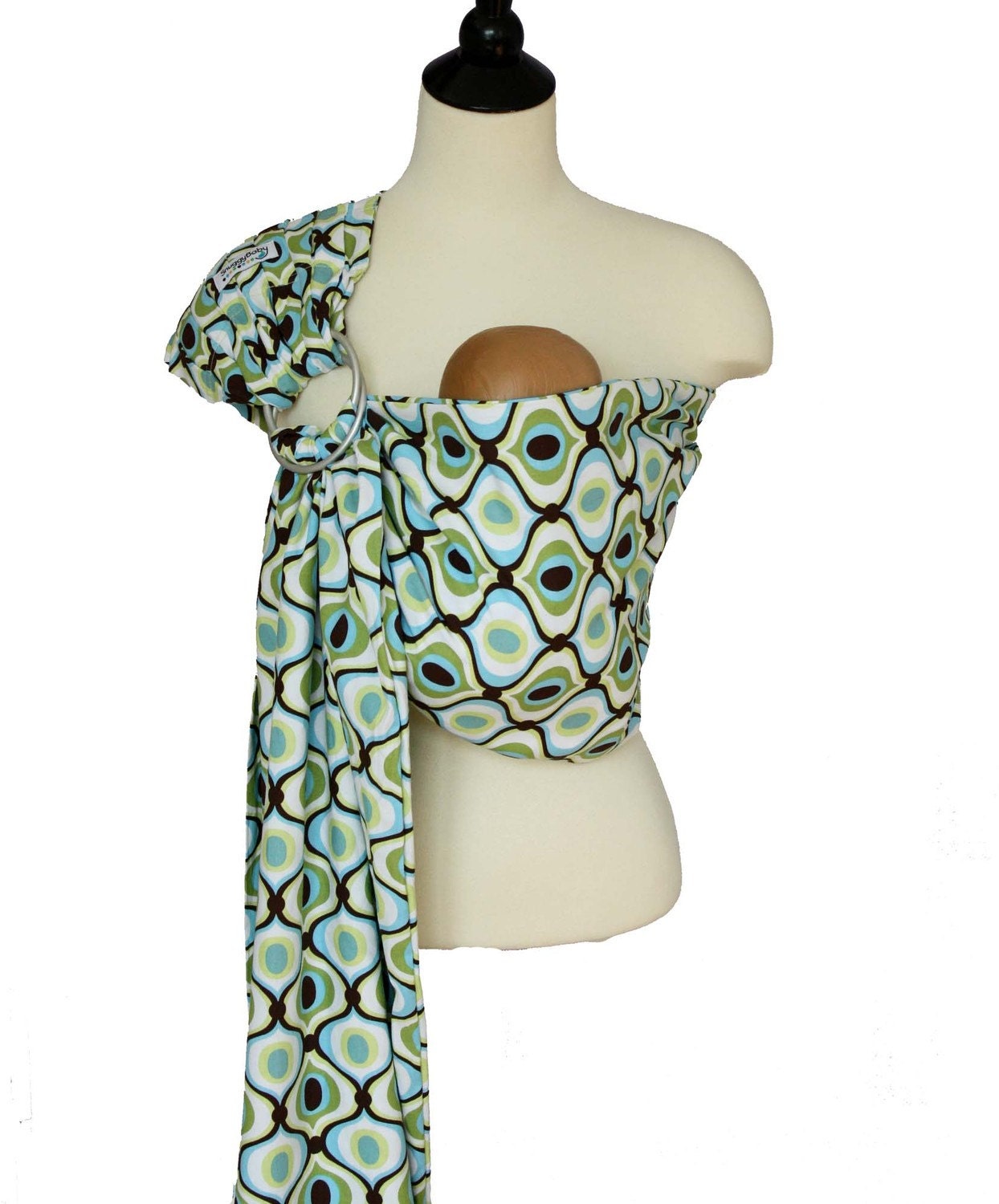 Ring Sling Baby Carrier - Mesmerized - FAST SHIPPING - Instructional DVD Included