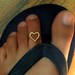 Heart Toe Ring