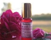 Organic Rose Perfume Oil - Botanical Vegan Perfume - Natural Victorian Floral aroma - Date with Rose