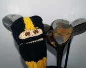Pittsburgh Steelers Knit Football Golf Club Cover