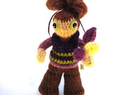 Amigurumi doll - Tulip the florist