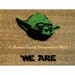 Star Wars -Yoda door mat -welcome you are mat -novelty geek stuff fan art