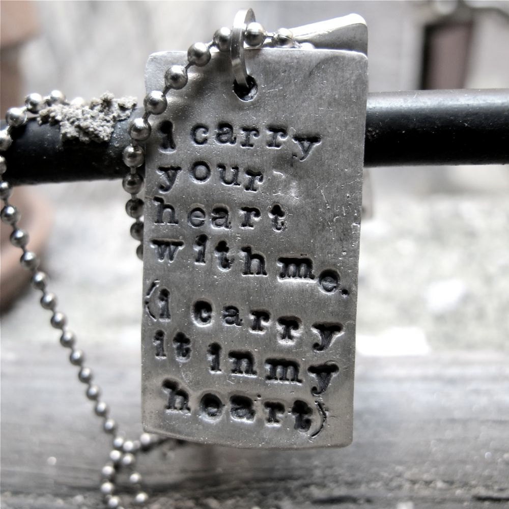 i carry your heart. (Single Tag)