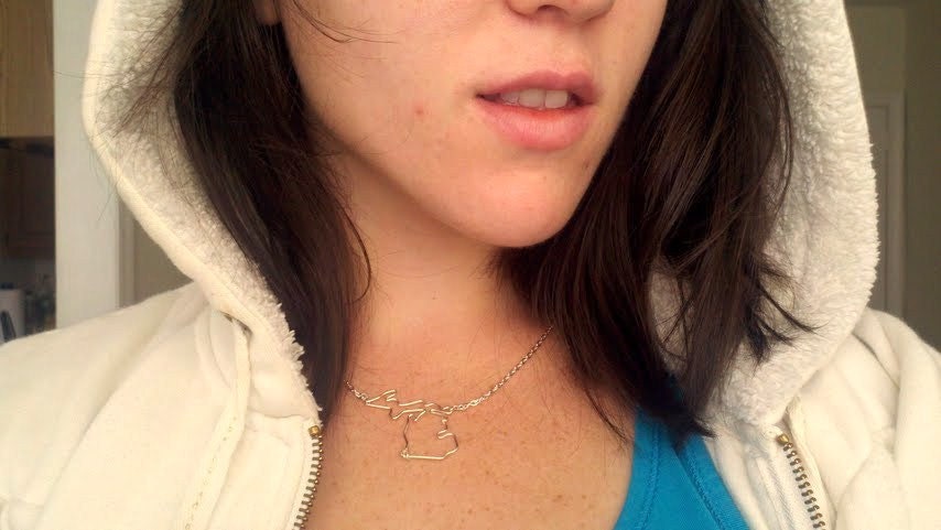 Michigan State Necklace