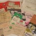 Miscellaneous Household Paper Ephemera