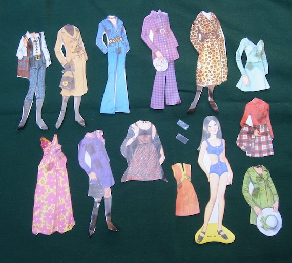 Magic Mary Lou paper doll with swinging by AmiableLeaf