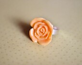 Orange dream rose ring