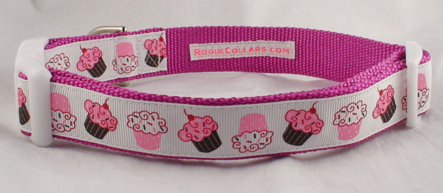 Cupcake Dog Collar