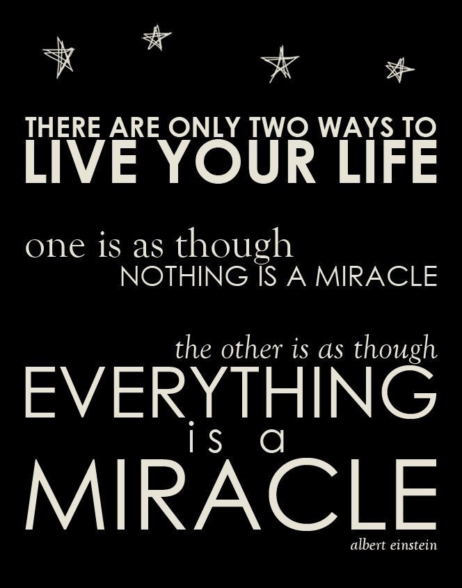 Miracles - 11x14 - black and white