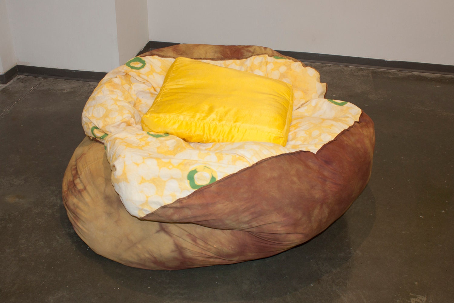 Baked Potato Bean Bag Chair w/ Butter Pillow
