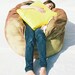 Baked Potato Bean Bag Chair/ Soft Sculpture