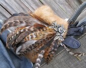Real Fur Upcycled Pill Box Style Hat