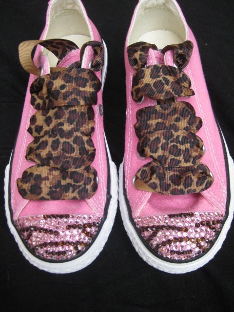 cheetah converse shoes