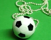 Soccer Ball Necklace made from Genuine LEGO (r) Pieces