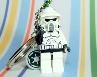 lego star wars clone trooper keychain