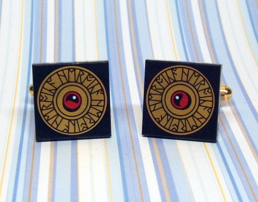 SALE Cufflinks, Heroica Shield - Original Design by MoLGifts