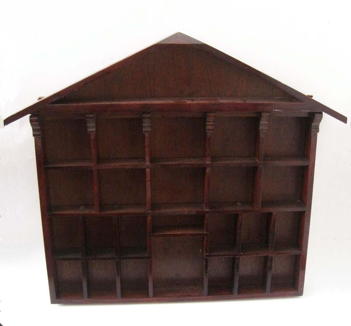 Vintage Wood House Shaped Shadow Box by rhanvintage on Etsy