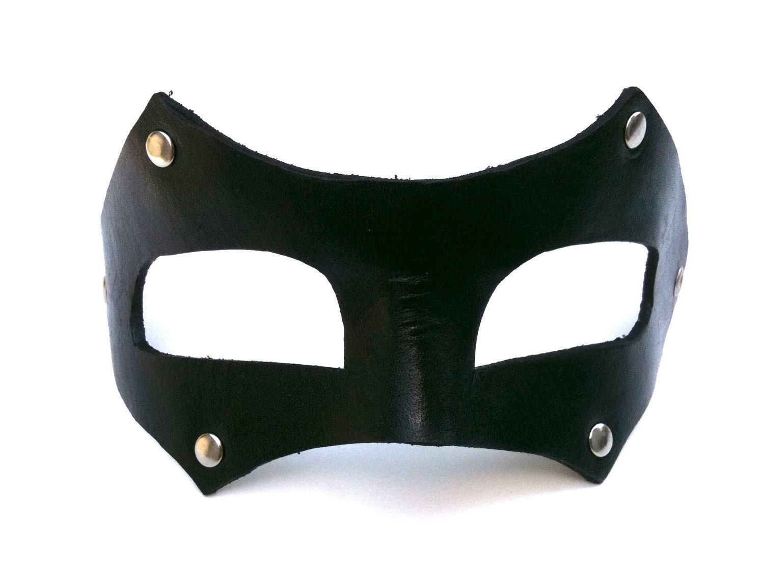 Bandit with Studs Leather Mask
