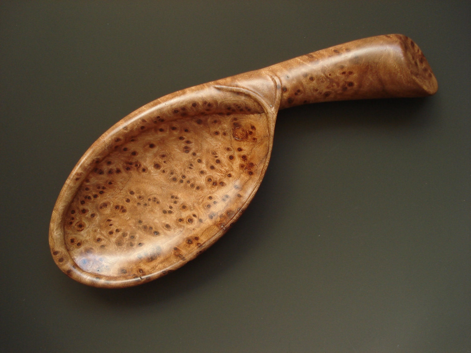 Tendril wood spoon
