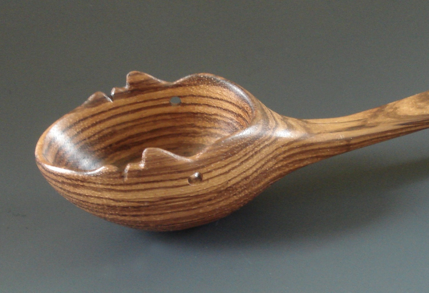 Two Faced wooden spoon