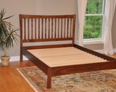 Special Order for Tamsen- Arcus King Size Natural Walnut Bed
