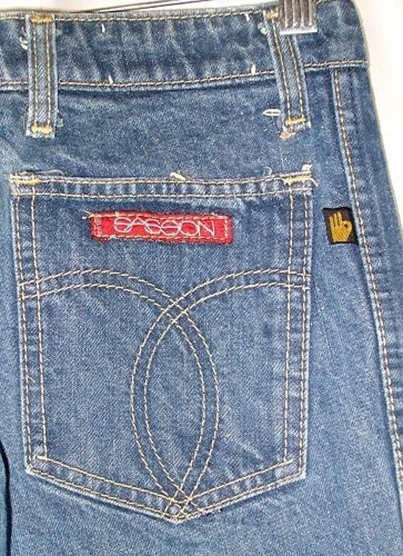 Items Similar To 70s Vintage Sasson Jeans Sensational Straight Leg Gals Disco Denim Vintage