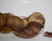 SALE--falkland merino nylon fingering 460 yards-- magic string-- flying into the sun