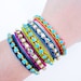Rhinestone friendship bracelet, FAYE