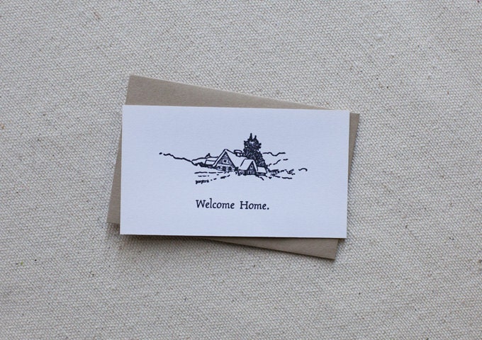 Welcome Home - Mini Card