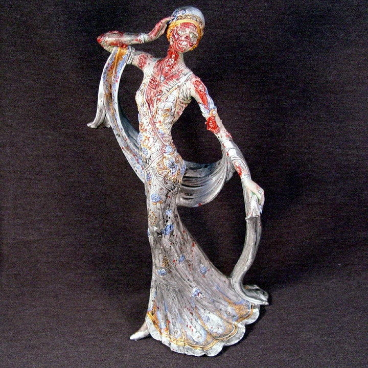 1920s Flapper Zombie OOAk