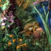Needle Felted Wool Tapestry - The forest children N5-Elsa Beskow and Waldorf Inspired-needle felt by Daria Lvovsky