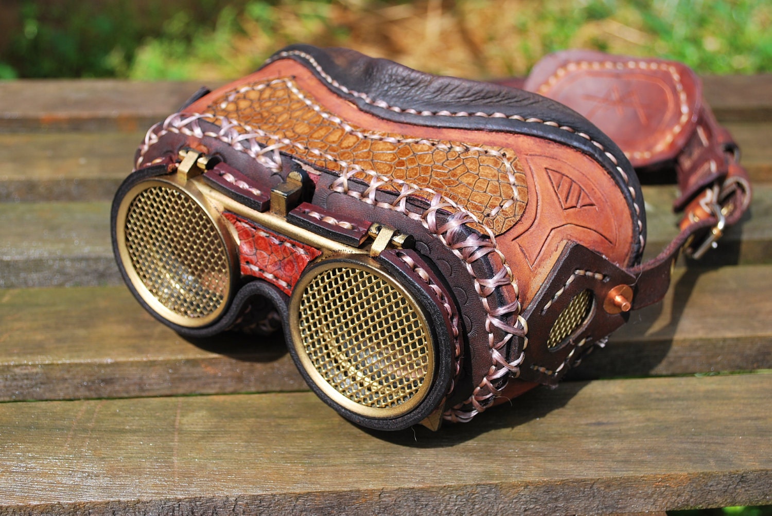 My Evil Scientist goggles, for your Mad Scientist Steampunk needs